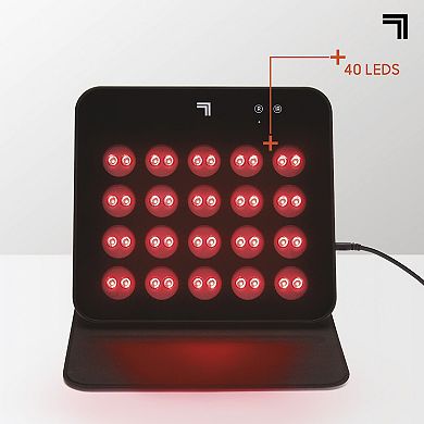 Sharper Image Red Light Therapy Lamp