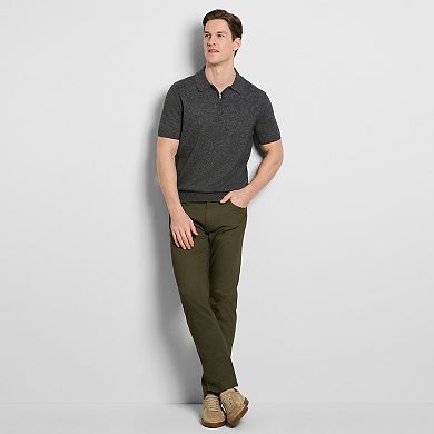 Men's Van Heusen Temp Control Short Sleeve Zip Polo