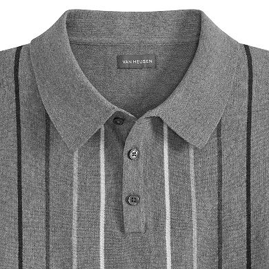 Van Heusen Smart Temp Short Sleeve Sweater Polo