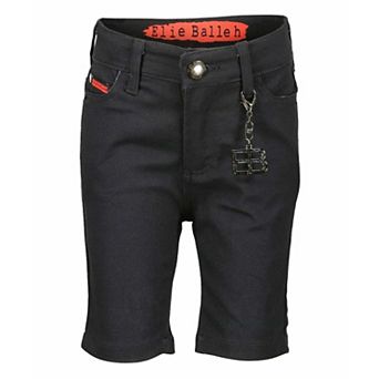 Elie Balleh Boys Slim Fit Cotton Twill Short Pants