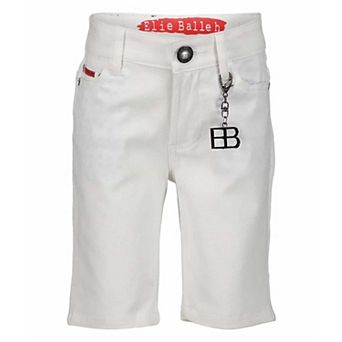 Elie Balleh Boys Slim Fit Cotton Twill Short Pants