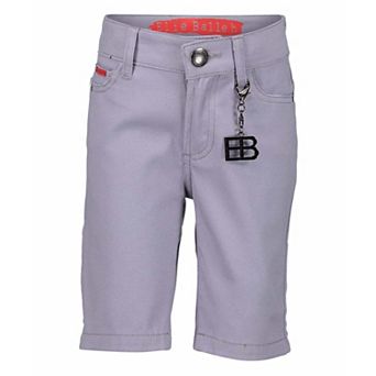 Elie Balleh Boys Slim Fit Cotton Twill Short Pants