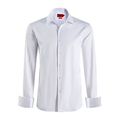 Elie Balleh Boys Slim Fit French Cuff Shirt