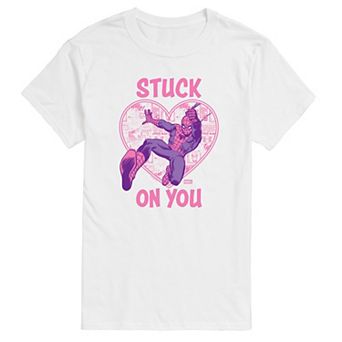 Big & Tall Marvel Spider-Man Stuck On You Graphic Tee