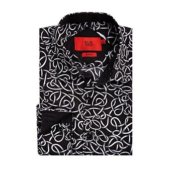 Elie Balleh Boys Slim Fit Elie Balleh Boys' Swirl Print Button-Down Shirt