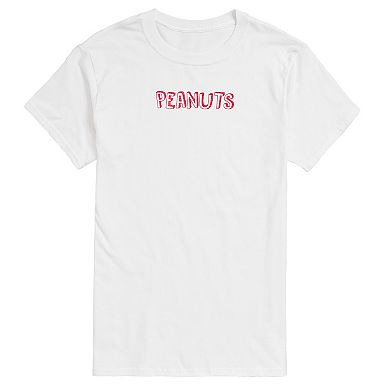 Big & Tall Peanuts Snoopy's Siblings Love Graphic Tee