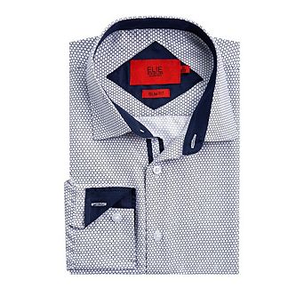Elie Balleh Boys Slim Fit Honeycomb Button-Down Shirt