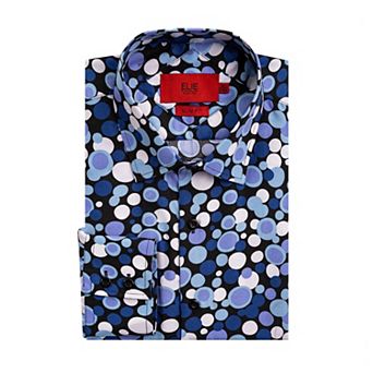 Elie Balleh Boys Slim Fit Elie Balleh Boys' Dotted Dress Shirt