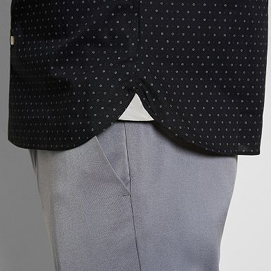 Men's Van Heusen Cronbie Long Sleeve Stainshield Dot Shirt