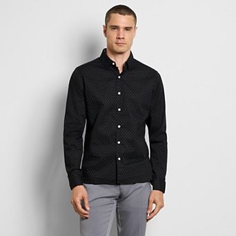 Men's Van Heusen Cronbie Long Sleeve Stainshield Shirt