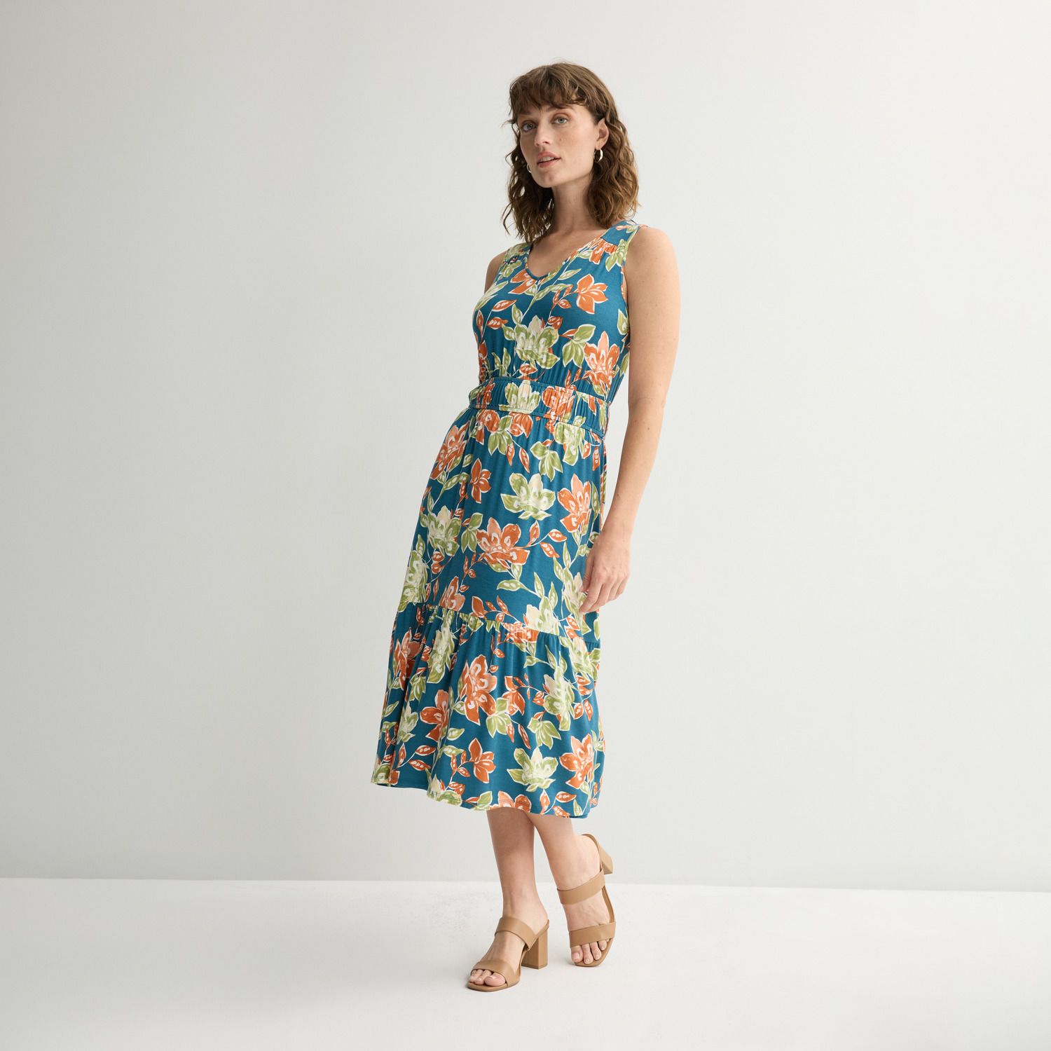 Женские платья Apt. 9 Shirred Waist Midi Dress