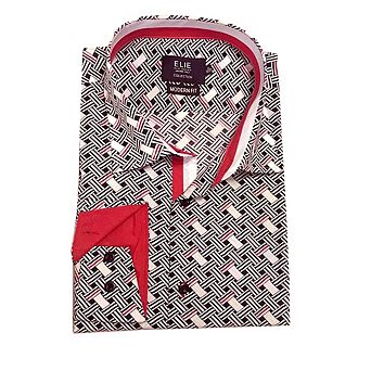 Elie Balleh Boys Slim Fit Print Button-Down Shirt