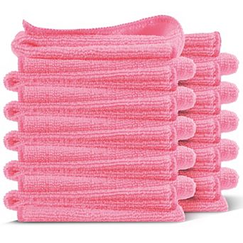 Hearth & Harbor Super Soft Multipurpose Microfiber Washcloth Towels