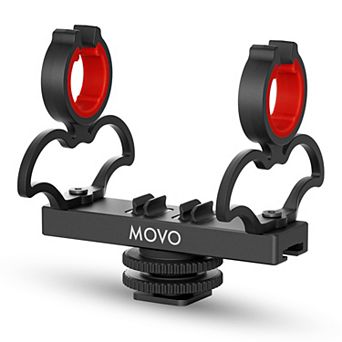 Movo SM6 Ultraflex Premium Shockmount for Shotgun Microphones