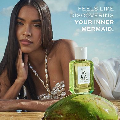 ISLA SIRENA Eau de Parfum with Coconut and Lime Travel Spray