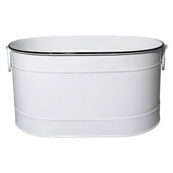 Discover Europe Made in Turkey Aras Metal Planter Outdoor Decor