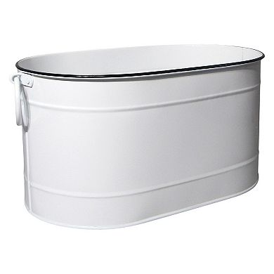 Discover Europe Made in Turkey Aras Metal Planter Outdoor Decor