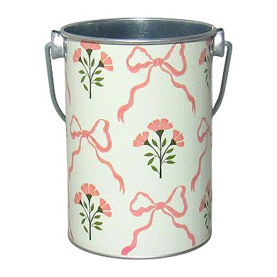 Discover Europe Made in Turkey Aras Metal Bucket with Floral Design
