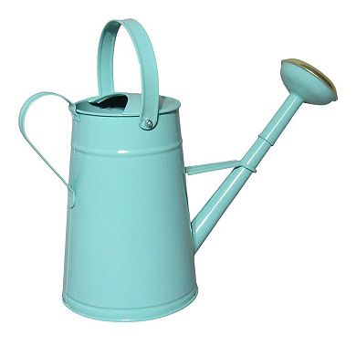 Discover Europe Made in Turkey Aras Turquoise Tall Metal Watering Can