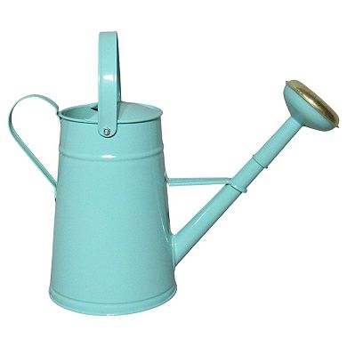 Discover Europe Made in Turkey Aras Turquoise Tall Metal Watering Can