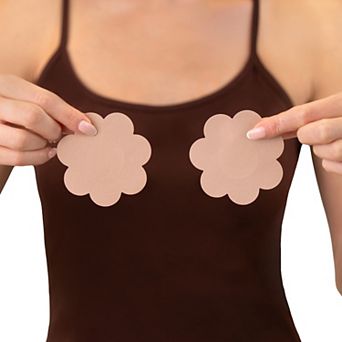 Women's Nüdish® 3-Inch No Peak Satin Nipple Covers 5-Pack ND5427