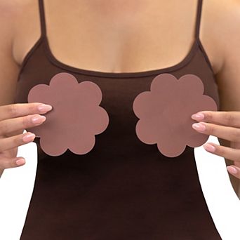 Women's Nüdish® 4-Inch No Peak Satin Nipple Covers 5-Pack ND5457