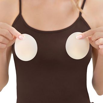 Women's Nüdish® 3-Inch No-Peak Adhesive-Free Silicone Nipple Covers ND5562