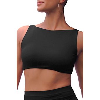 Moe cropped bikini tank