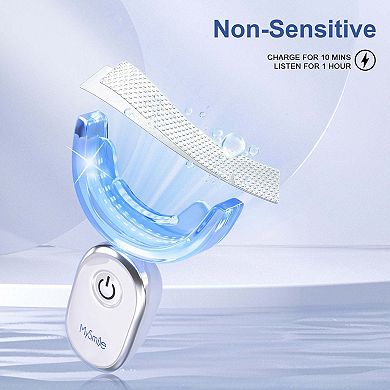 Teeth Whitening Strips with LED Light Kit (14 Treatments)