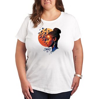 Plus Size Marvel Black Panther Shuri Portrait Graphic Tee