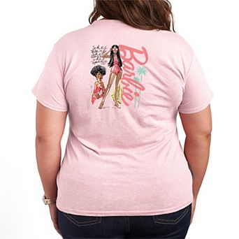 Plus Size Barbie® She's Beautiful, She's Dynamite Graphic Tee