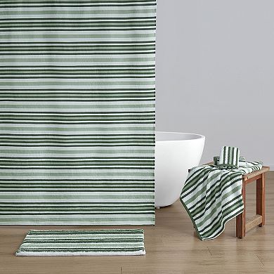Caro Home Keller Stripe Bath Towel or 2-Pack Hand Towel Set
