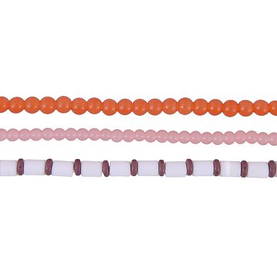 Emberly 3 Row Beaded Necklace