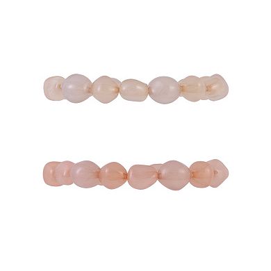 Emberly 4-Piece Beaded Stretch Bracelet Set