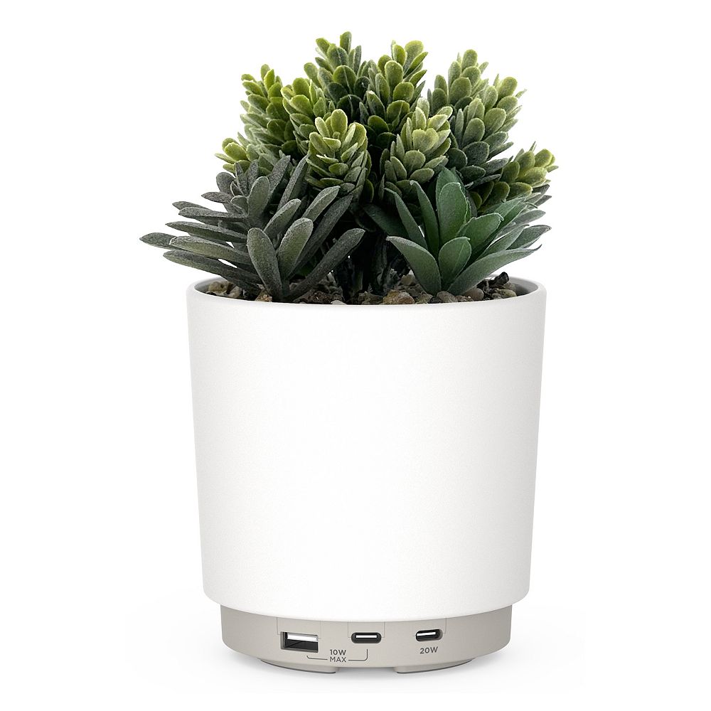 iHome POWERPLANT Plant Charging Station with Multiple USB Ports