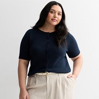 Juniors' SO® Short Sleeve Cardigan