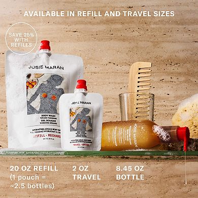 Topless Tangerine - Hydrating + Cleansing Argan Refillable Body Wash