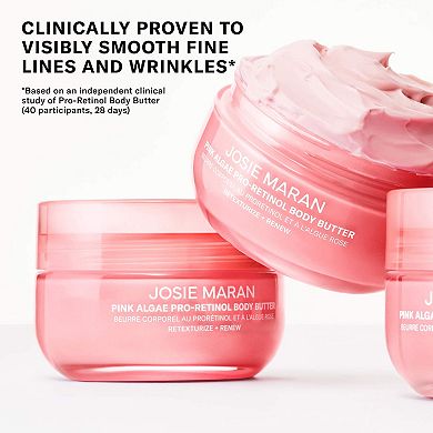 Pink Algae Pro-Retinol Body Butter for Anti-Aging and KP