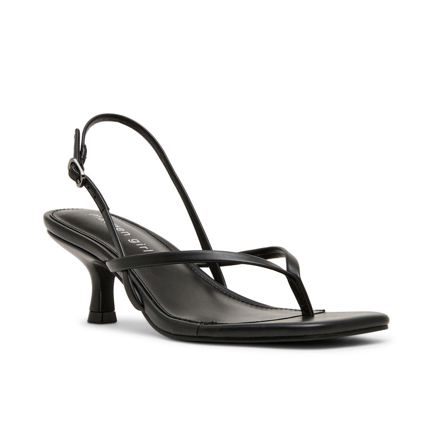 Женские сандалии madden girl Carlley Woven Kitten Heel Slingback Sandals