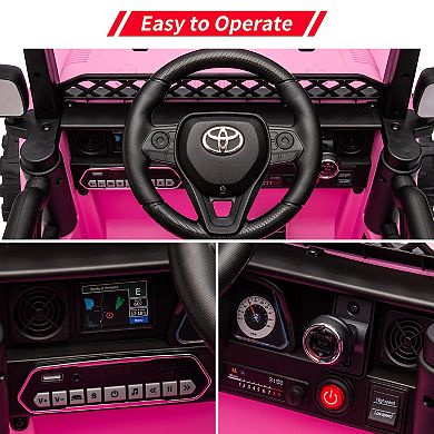 Kids Ride On Car, Licensed Toyota Ride On Truck