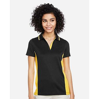 Harriton Women's Flash Snag Protection Plus IL Colorblock Polo