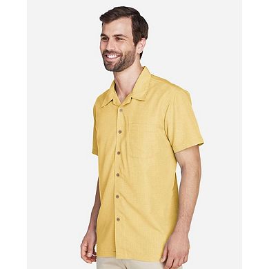 Harriton Barbados Textured CampShirt