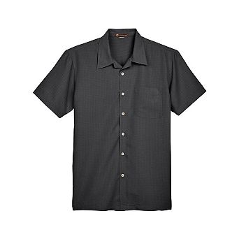 Harriton Barbados Textured CampShirt