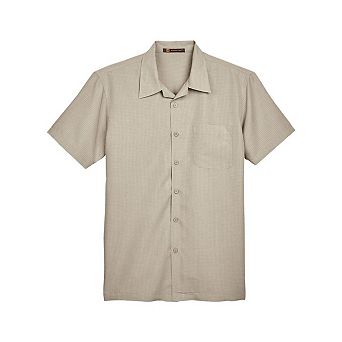 Harriton Barbados Textured CampShirt