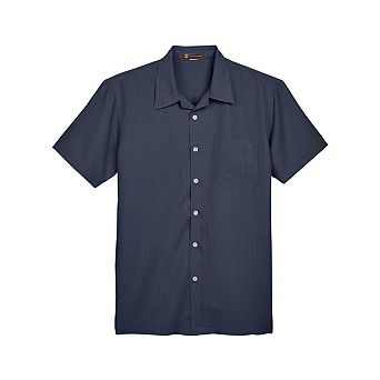 Harriton Barbados Textured CampShirt