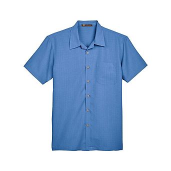 Harriton Barbados Textured CampShirt