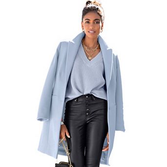 Lascana Women's Long Button Up Coat