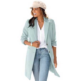 Lascana Women's Long Button Up Coat