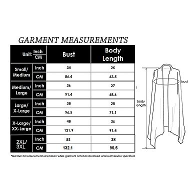 Women's Open Front Sleeveless Crochet Knit Vest with Asymmetrical Hem and Lightweight Draped Design