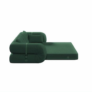 Whisen Versatile Design Folding Sleeper Comprssion Lazy Sofa Couch, Sofa Bed